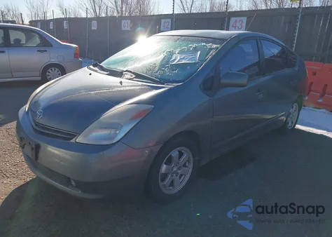 2005 Toyota Prius from USA, damaged, VIN JTDKB20U253104612